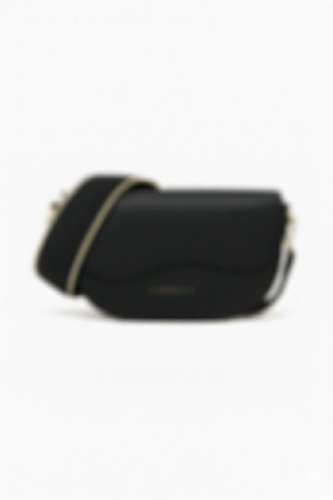 The Regent Saddle Bag in Black